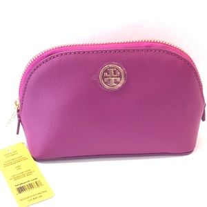 Tory Burch Robinson Small Makeup Bag